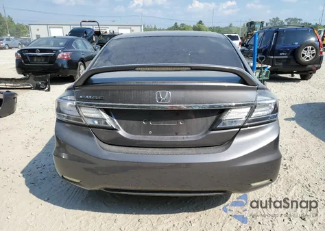 2015 Honda Civic Ex из США, поврежденный, VIN 2HGFB2F86FH504376